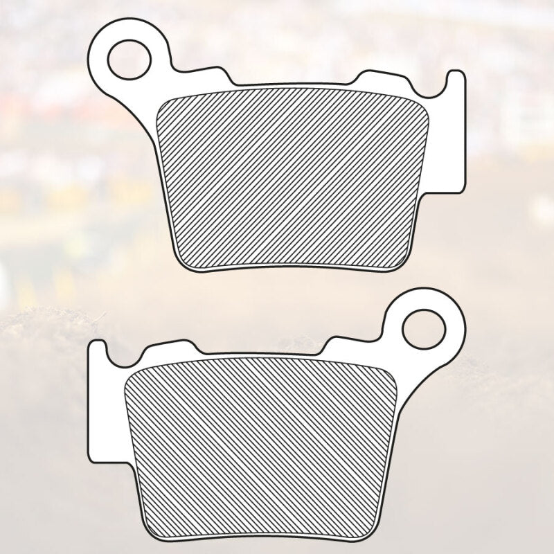 Renthal 08-10 BMW/ 21+ Gas Gas/ 09-15 Husaberg/ 98+ Husq/ 04+ KTM Rear Works Brake Pads