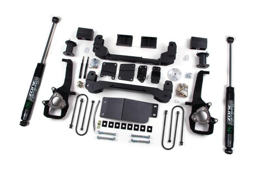 Zone Offroad 06-08 Dodge 1500 6in Suspension System