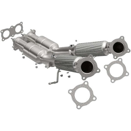 MagnaFlow Direct Fit Catalytic Converter 2008-2012 LR2 3.2 L Underbody