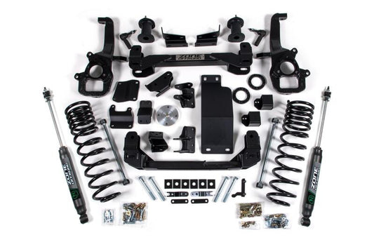 Zone Offroad 19-21 Ram 1500 4WD 4in Front 3in Rear Suspension Lift System / Fox Shocks