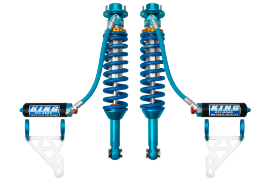 King Shocks 2019+ Ford Ranger Raptor 2.5 IBP Front Coilovers w/ RR & Comp Adj. - Pair