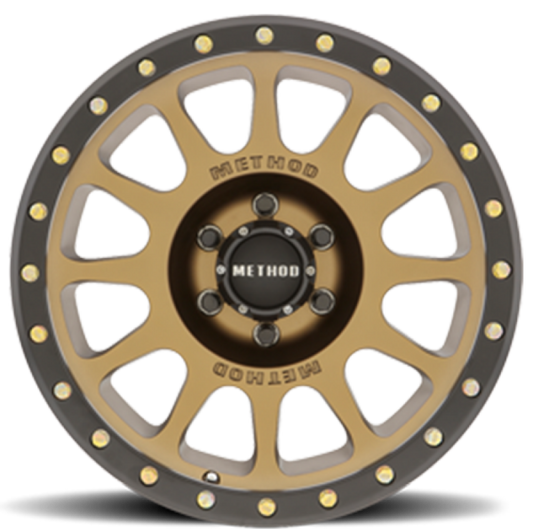 Method MR305 NV 17x8.5 25mm Offset 6x135 94mm CB Method Bronze - Matte Black