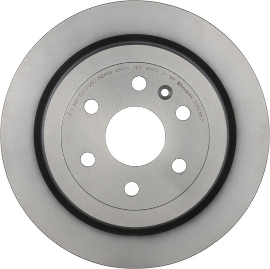 Brembo 09-15 Toyota Venza Rear UV Coated Rotor