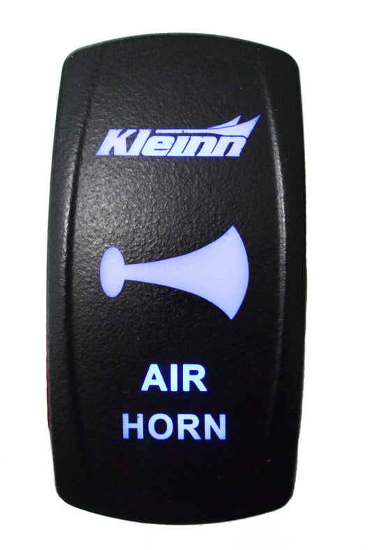 Kleinn Air Horn Rocker Switch - Lighted-Blue