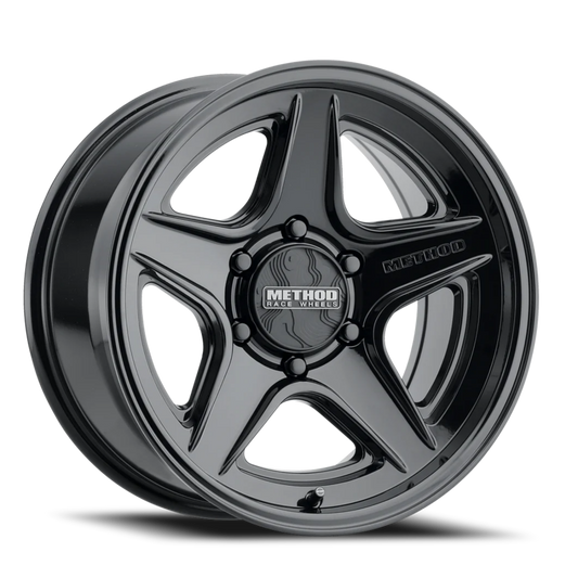 Method MR319 17x8.5 -0mm Offset 6x135 BP 87mm CB Gloss Black Wheel