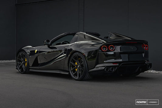 Vossen x Novitec NF11 21x9.5in - 5x114.3 BP - ET38 - Gloss Black Ferrari 296 Front Wheel