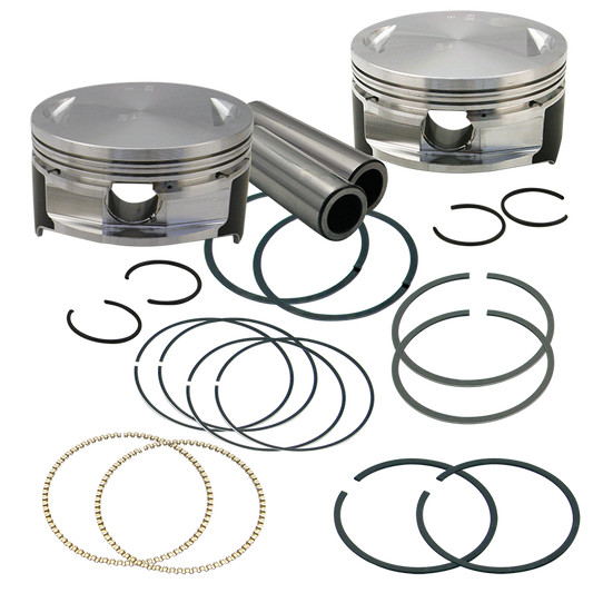S&S Cycle 1999+ BT 106in Forged Stroker Pistons - .020in