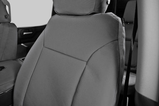 Covercraft 21-24 Ford Bronco Endura PrecisionFit Custom Second Row Seat Covers - Silver/Silver