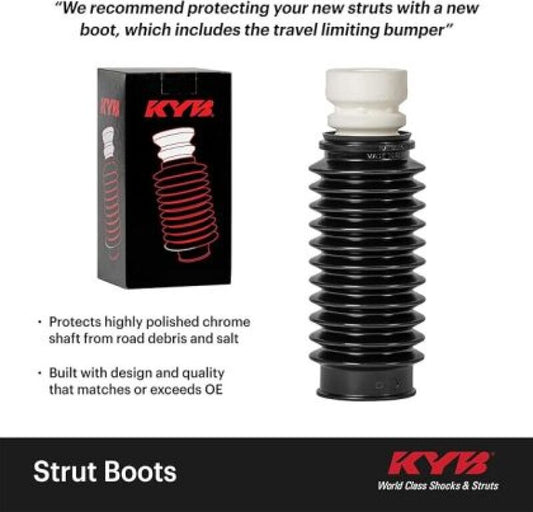 KYB 15-20 Acura TLX / 13-17 Honda Accord Strut Boot - Rear