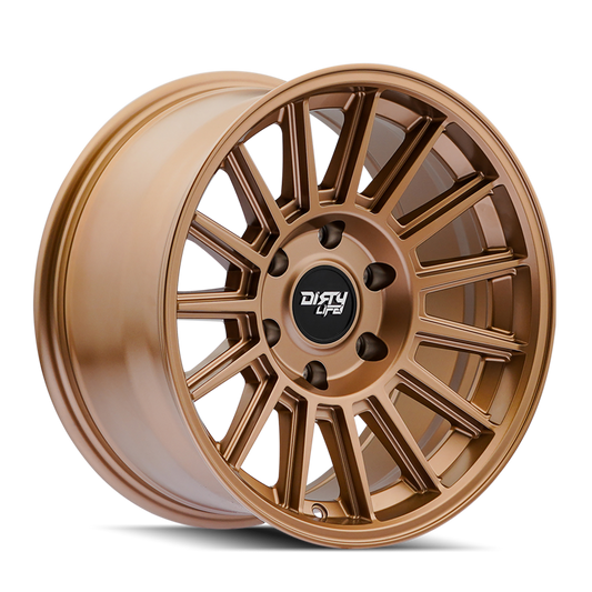 Dirty Life Journey 9316 17x8.5 / 6-135 BP / 0mm Offset / 87.1mm Hub Matte Bronze Wheel