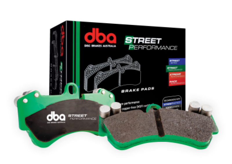DBA 24-26 Ford Mustang (390mm Front Rotor) Rear SP Performance Brake Pads