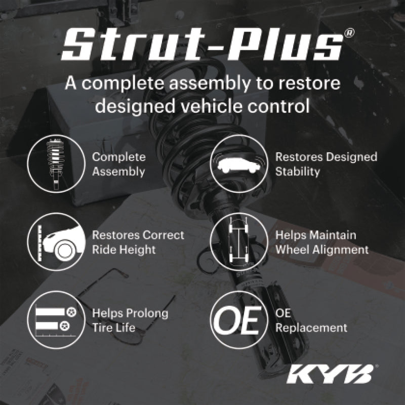 KYB 10-13 Kia Forte / Forte Koup EX Strut-Plus Shock Assembly - Front Right