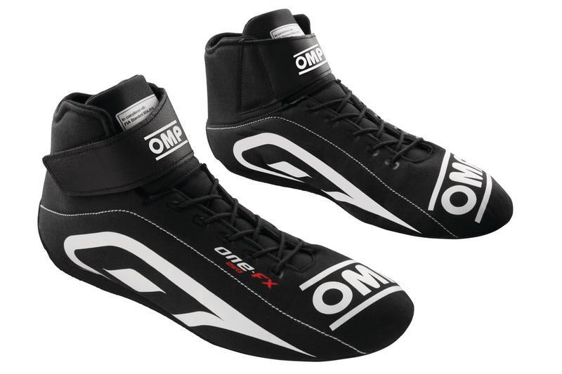 OMP ONE EVO FX SHOES FIA 8856-2018 BLACK SZ 48