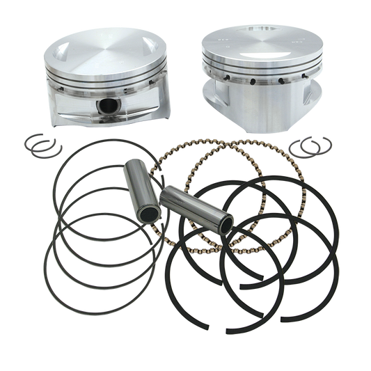 S&S Cycle 84-99 BT 4in Bore Forged Pistons - .030in