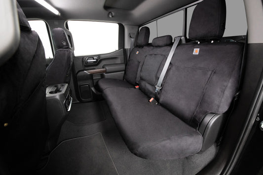 Covercraft 1992-96 Jeep Wrangler Carhartt Super Dux SeatSaver Custom Front Row Seat Covers - Black