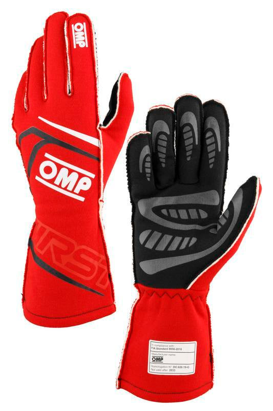 OMP First Gloves - Red Sz L
