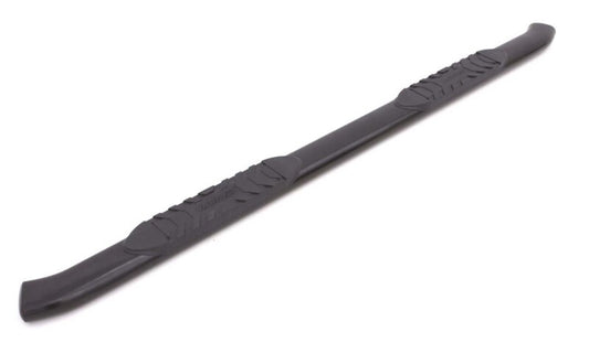Lund 2005+ Toyota Tacoma Double Cab 5in Oval Curved Steel Nerf Bars - Black