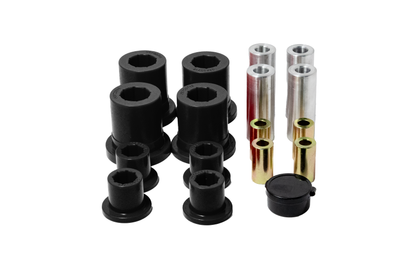 Energy Suspension 10-18 Dodge Ram 1500 2WD Front Control Arm Bushing Set - Black