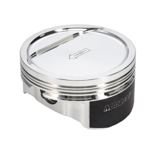 Manley Chevrolet LS Piston Set - 4.070in Bore 1.115in CH, -18.00 CC