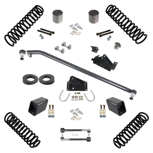 Synergy 07-18 Jeep Wrangler JKU 4 DR 3.0in Lift Stage 1.5 Suspension System