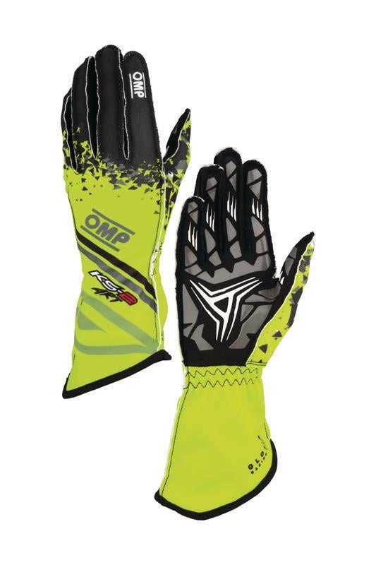 OMP KS-2 ART my2025 KART GLOVES ORANGE / BLACK SZ XL