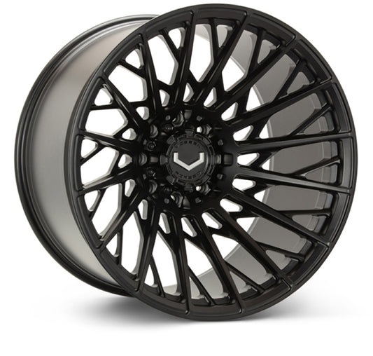 Vossen VFX-02T 24x14 - 8x165.1 - ET75 - Mega Deep - 125.1 - Satin Black Wheel