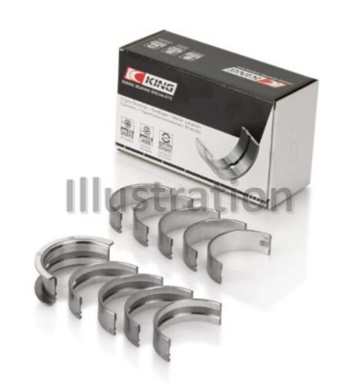 King 91-04 Nissan 146CI/2.4L KA24DE L4 / 89-97 146CI/2.4L KA24E L4 (Size +0.5) Main Bearing Set