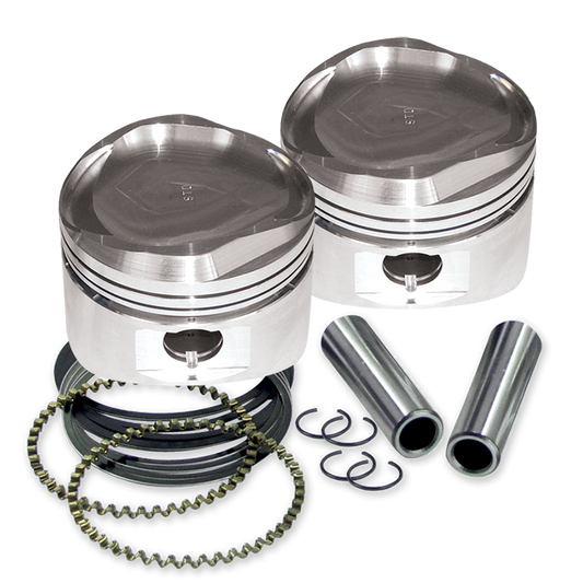 S&S Cycle 84-99 BT 89in Low Compression Stroker Pistons - Standard