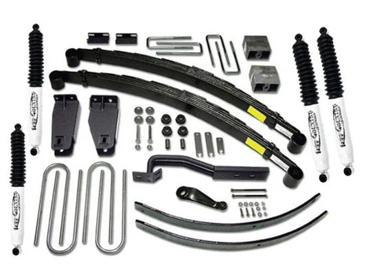 Tuff Country 80-87 Ford F-250 4x4 w/351 Engine 6in Lift Kit (SX8000 Shocks)
