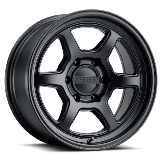 Kansei K14MB Roku 17x8.5in / 5x150 BP / 0mm Offset / 110.3mm Bore - Matte Black