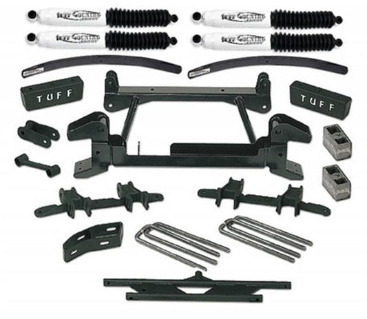 Tuff Country 92-98 Suburban 2500 (8Lug) 4X4 6in Lift Kit (w/Stamped Lower Cntrl Arms SX8000)