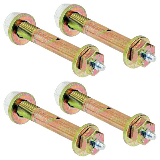 RockJock Greaseable Bolt w/ Hardware 9/16in Thread x 4in Long (4-pack)