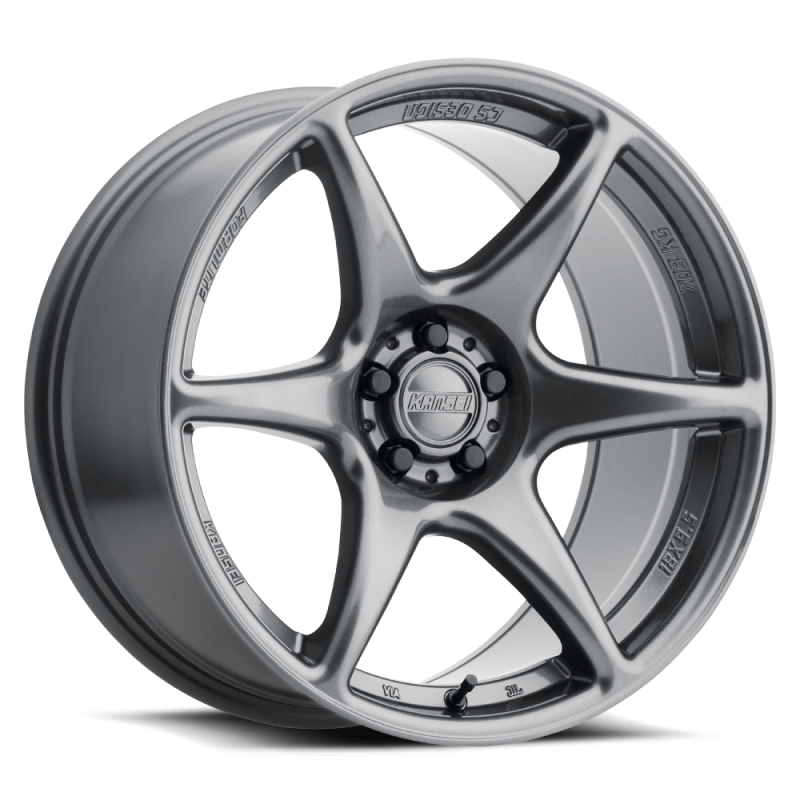 Kansei K11G Tandem 18x9in / 5x100 BP / 35mm Offset / 73.1mm Bore - Gloss Gunmetal Wheel