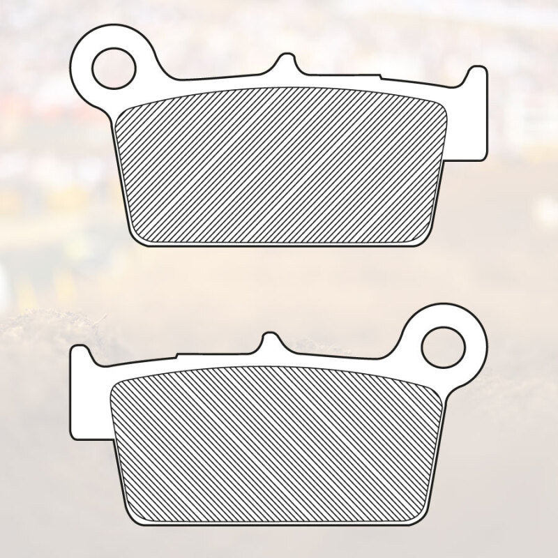 Renthal 04-23 Kawasaki KX/KLX/04-22 Suzuki RMZ/03-23 Yamha YZ/03-20 TM Racing Rear Works Brake Pads