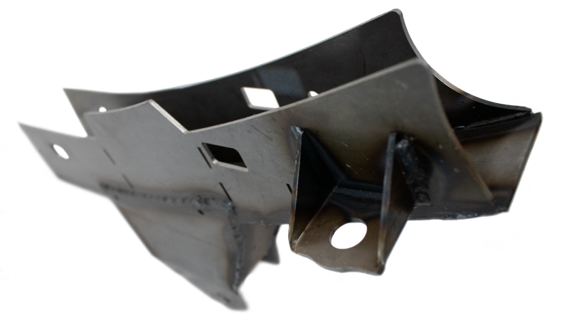 Rust Buster 1996-2002 Toyota 4Runner Mid-Rear Frame Repair Kit With C/A Mount - Right