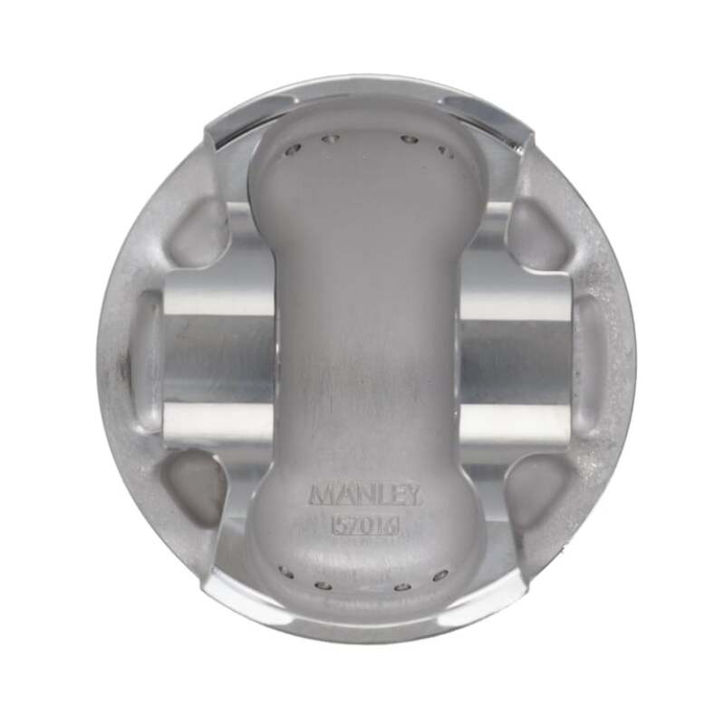 Manley Subaru 2.5L EJ257 WRX STi Piston Set - 99.55mm Bore 1.209in CH, -17.00 CC