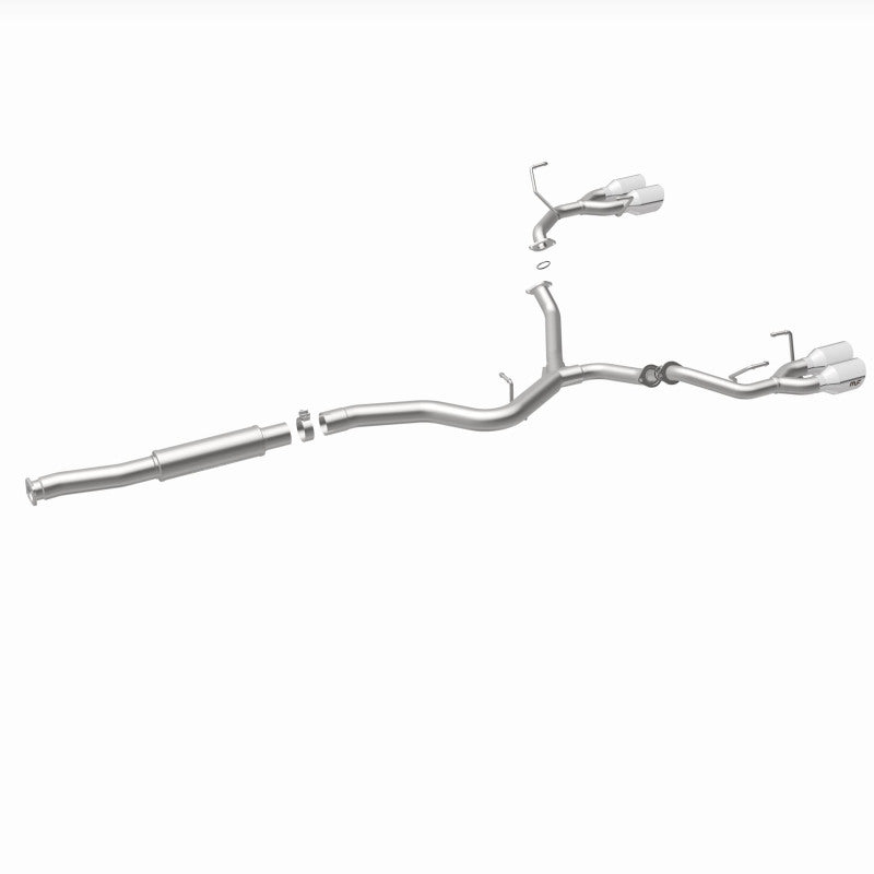 MagnaFlow SYS Cat-Back 15-17 Subaru WRX Sti 2.5L Polished 3in Tips