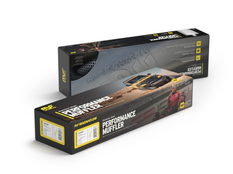 MagnaFlow Muffler Mag SS 18X4X9 2/2 C/C