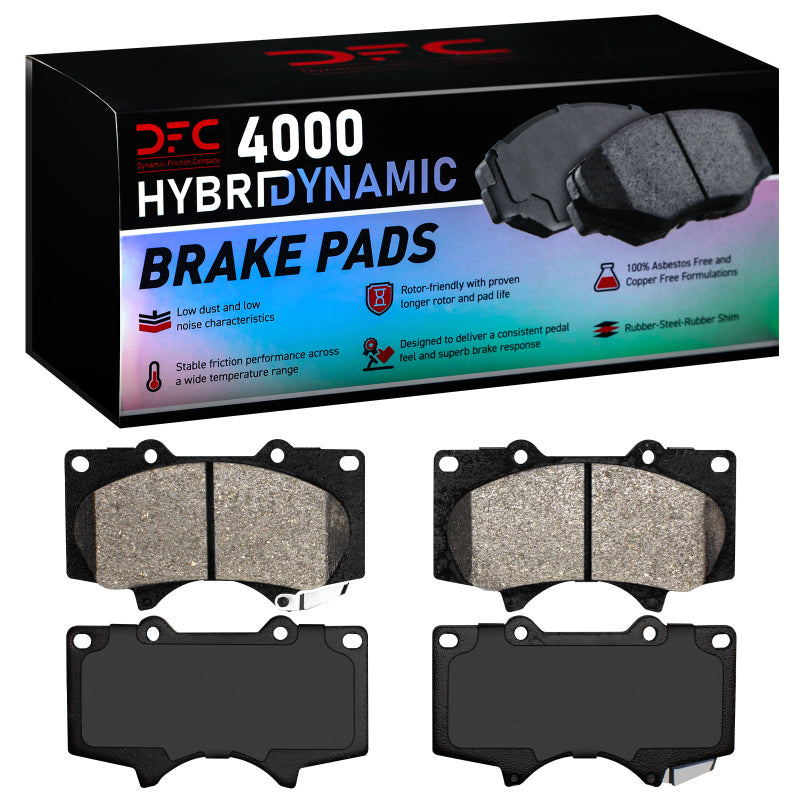 DFC 00-26 Toyota Tundra Front 4000 Hybridynamic Brake Pads