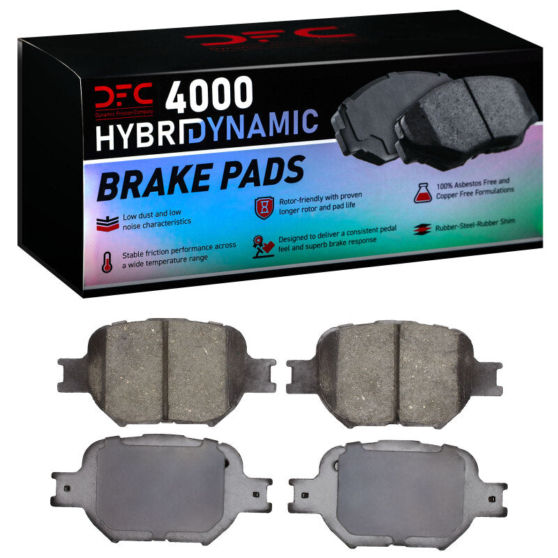 DFC 00-10 Toyota Celica Front 4000 Hybridynamic Brake Pads