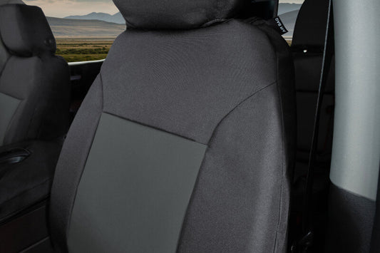 Covercraft 19-24 Chevrolet Silverado Endura PrecisionFitSecond Row Seat Covers - Blk/Charcoal