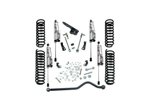 Superlift 07-18 Jeep Wrangler JK Unlimited 4in Standard Lift Kit w/ Fox 2.0 RESI Shocks