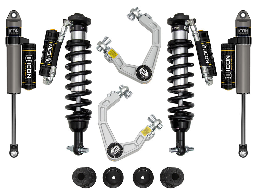 ICON 19-21 Ford Ranger 0-3.5in Stage 4 Suspension System w/ Billet UCA Alum Knuckle