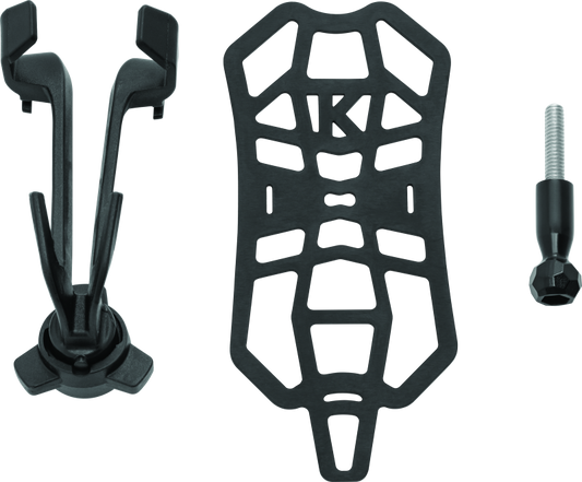 Kuryakyn Free-Flex Device Holder Perch Screw Mount Black