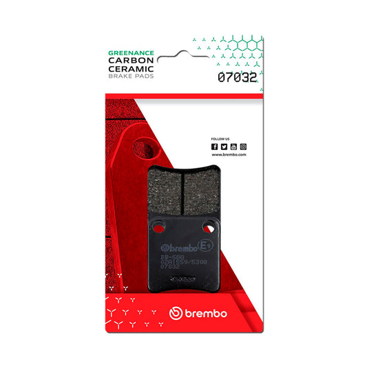 Brembo Cagiva 50/Daelim Message/Daelim S-Five Carbon Ceramic Brake Pad - Front