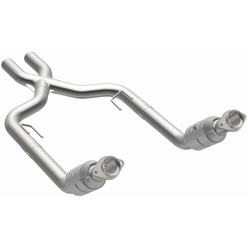 MagnaFlow Direct Fit Catalytic Converter Tru-X Assy 05 Mustang GT