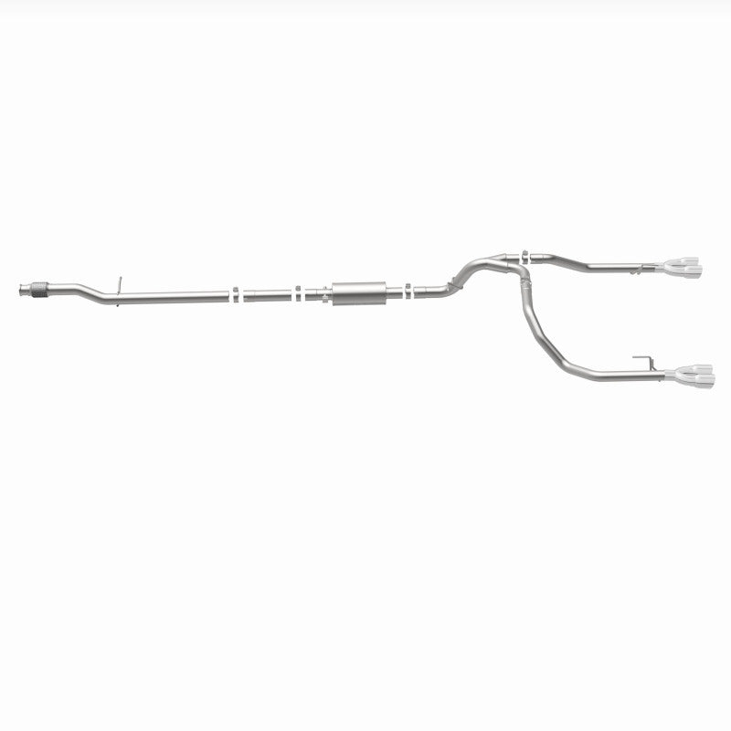 MagnaFlow 2019 Chevy Silverado 1500 V8 5.3L Street Series Quad Split Rear Exhaust w/ Polished Tips