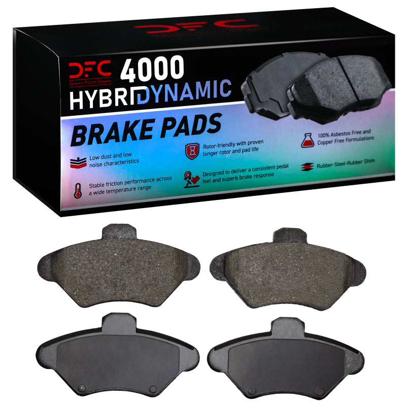 DFC 93-98 Mercury Cougar Front 4000 Hybridynamic Brake Pads