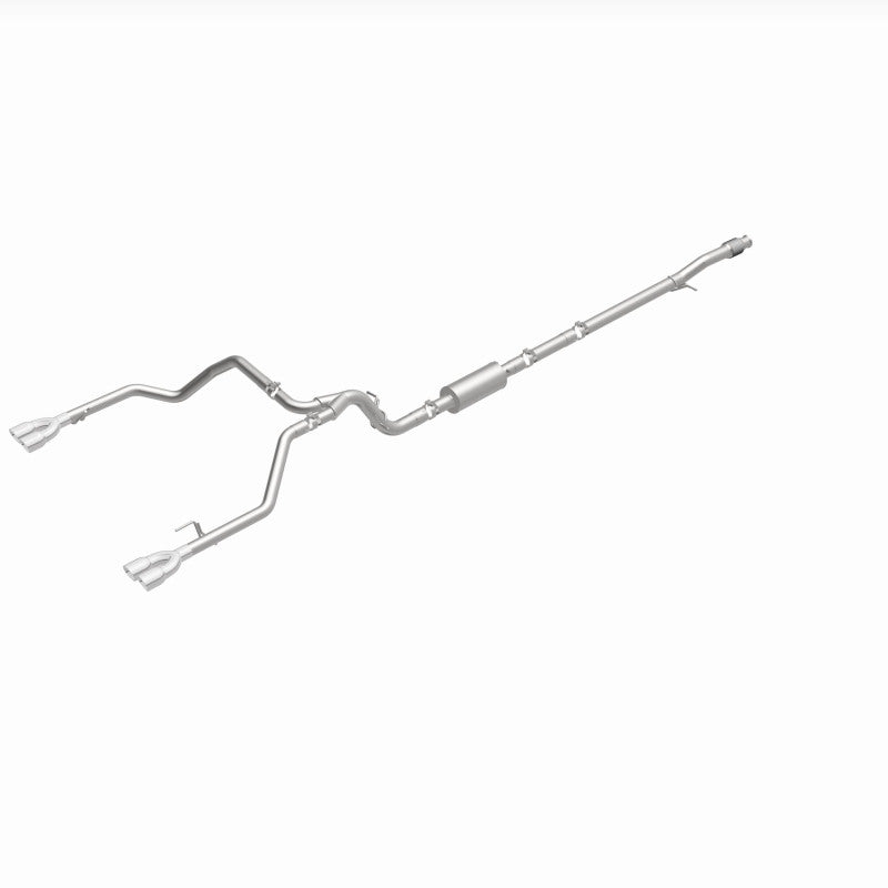 MagnaFlow 2019 Chevy Silverado 1500 V8 5.3L Street Series Quad Split Rear Exhaust w/ Polished Tips