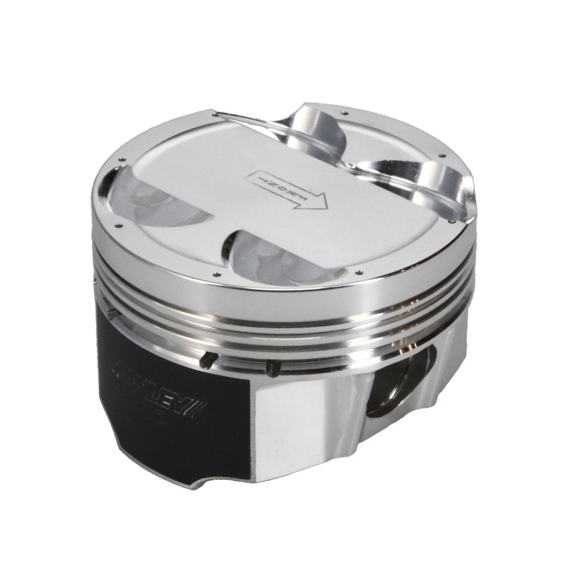 Manley Toyota 2JZGTE 86.25mm Bore +.25mm Oversize -1cc Dome 10:1 CR Turbo Tuff Piston Set w/ Rings